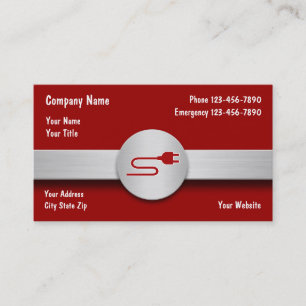 Electrician Business Cards