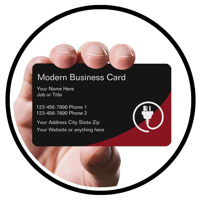 Electrician Business Cards (Creator Uploaded)