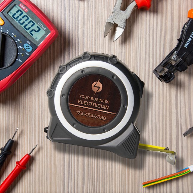 Electrician Business Tape Measure 1 (Creator Uploaded)