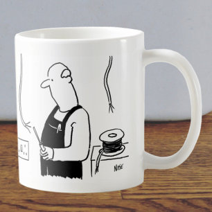 Electrician Cartoon Mug