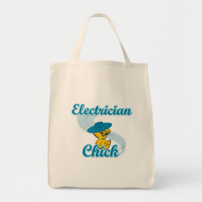 Electrician Chick #3 Tote Bag (Front)