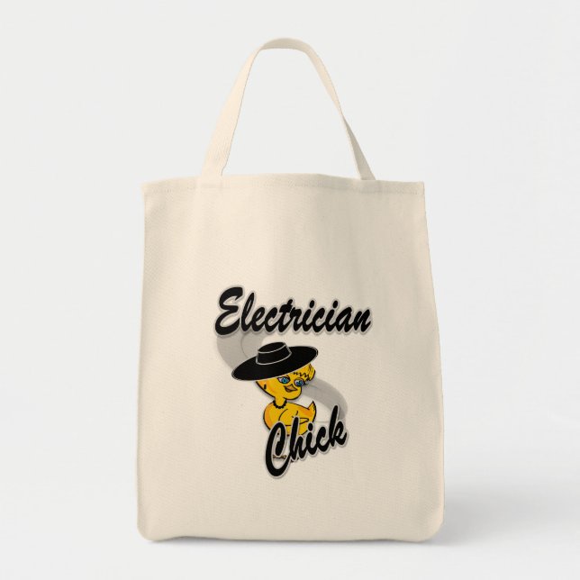 Electrician Chick #4 Tote Bag (Front)