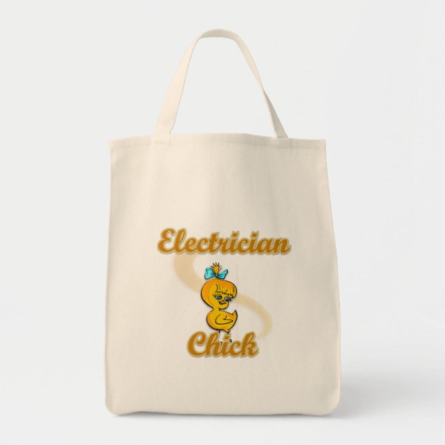Electrician Chick Tote Bag (Front)