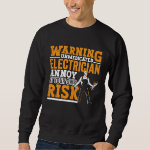 Electrician Dad Apparel Electric Lineman for Men 1 Sweatshirt