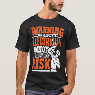 Electrician Dad Apparel Electric Lineman for Men 1 T-Shirt