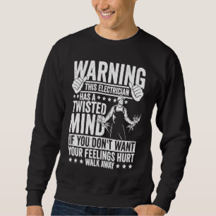 Electrician Dad Apparel Electric Lineman for Men 2 Sweatshirt