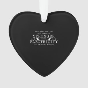 Electrician Electrical Engineer Electricity Ornament
