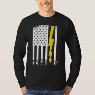 Electrician Electrical Lineman Engineer _7 T-Shirt