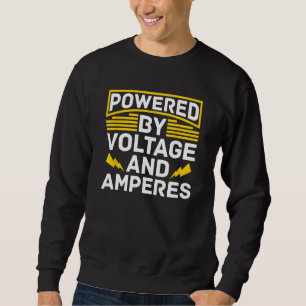 Electrician Engineer Lineman Construction Electric Sweatshirt