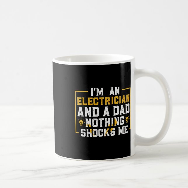 Electrician Funny Electrical Engineering Electrica Coffee Mug (Right)
