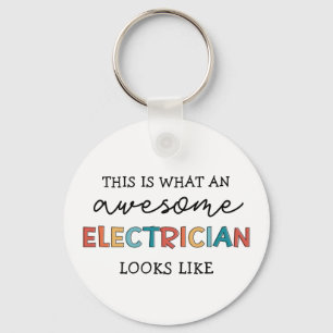 Electrician Funny Gifts for Electricians Key Ring
