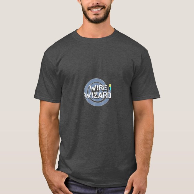 Electrician Gift Funny Electrical Engineer Wire T-Shirt (Front)