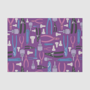 Electrician Gift Tool Themed Tissue Paper