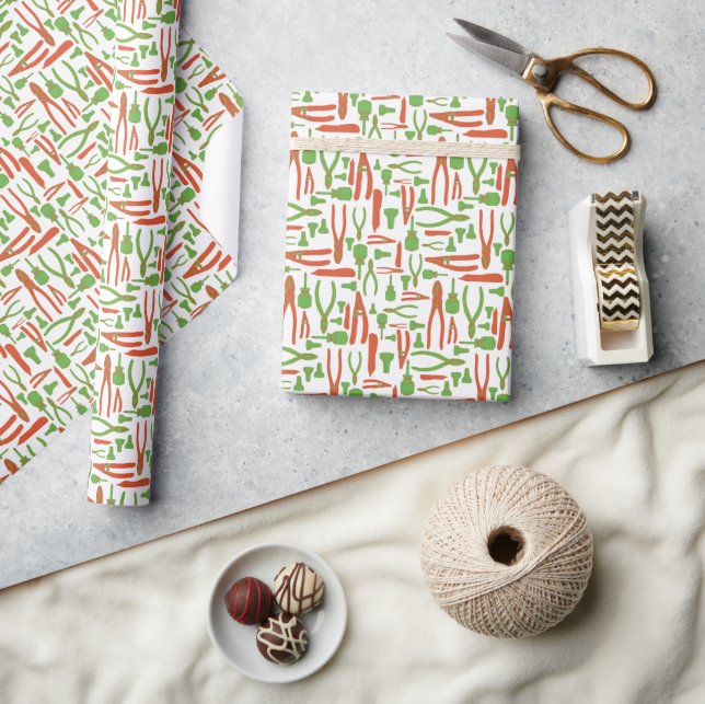 Electrician Gift Wrap - Lineman Present - Tools (Crafts)
