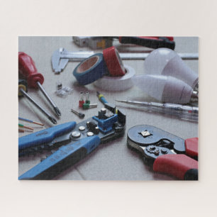 Electrician Handyman Tools and Equipment  Jigsaw Puzzle