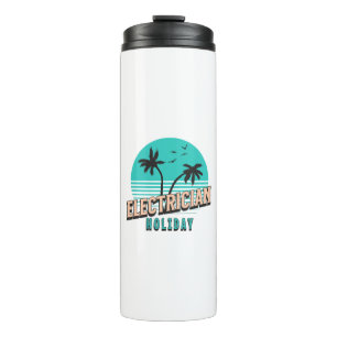 Electrician Holiday Thermal Tumbler