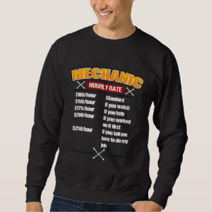 Electrician Hourly Rates I Mechanic Tee Idea