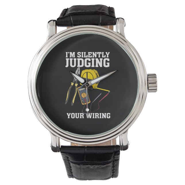 Electrician Humor Profession Watch (Front)