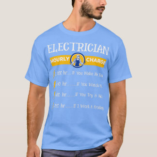 Electrician  IBEW Union Dad  Retired Master Gift   T-Shirt