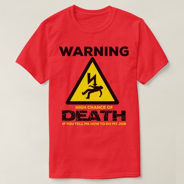 Electrician  IBEW Union Dad  Retired Master Gift   T-Shirt (Design Front)