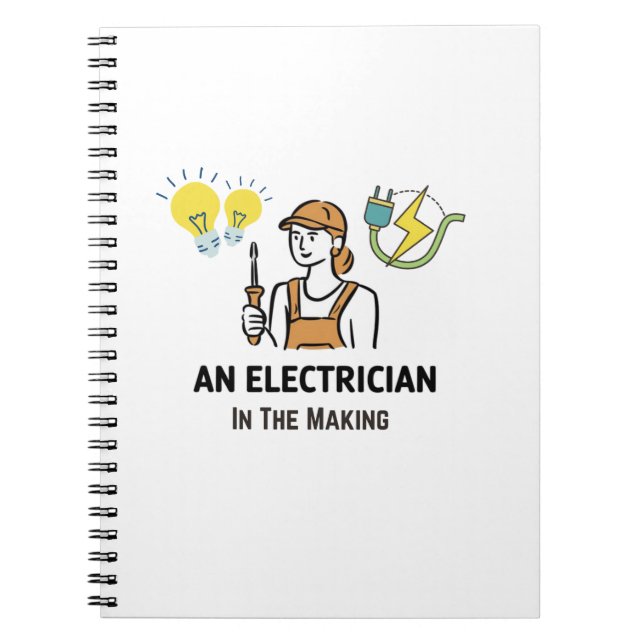 Electrician in the making notebook (Front)
