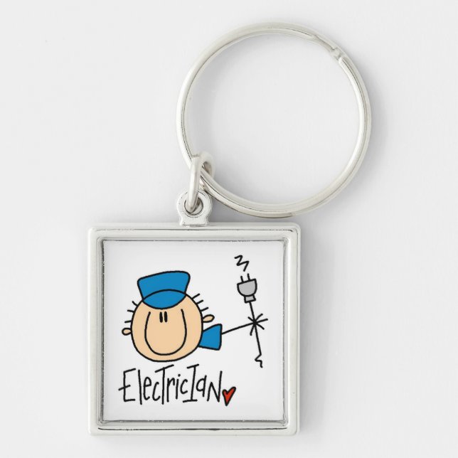 Electrician Key Ring (Front)