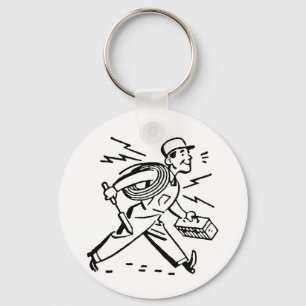 Electrician Key Ring