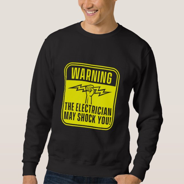 Electrician Lineman Craftsman Electric Engineer Hi Sweatshirt (Front)