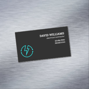 Electrician Magnetic Business Card
