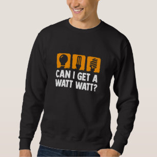 Electrician Men Women Electrical Fuse Engineers 2 Sweatshirt