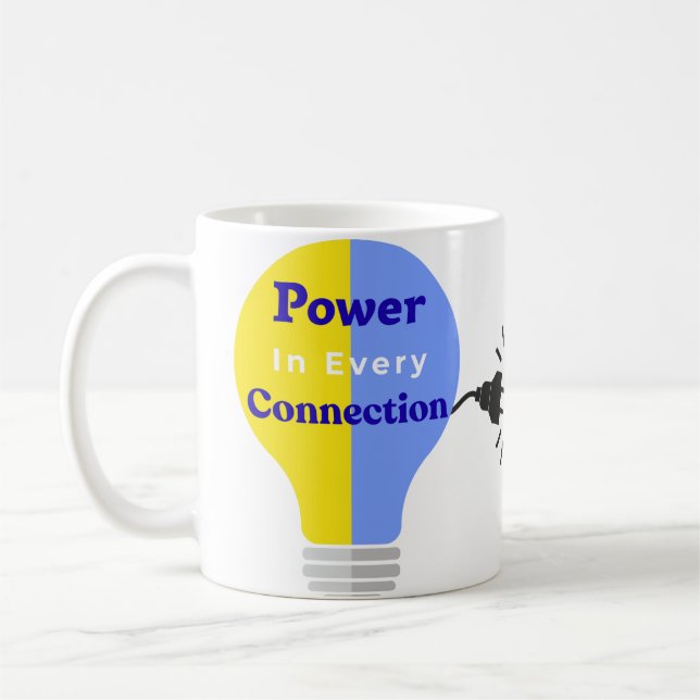 Electrician Mug – Power In Every Connection  (Left)