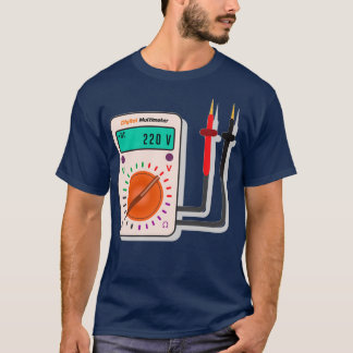 Electrician Multimeter Design Gift Ideas  T-Shirt
