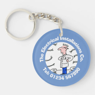 Electrician Rewiring & Electrical Repairs Key Ring