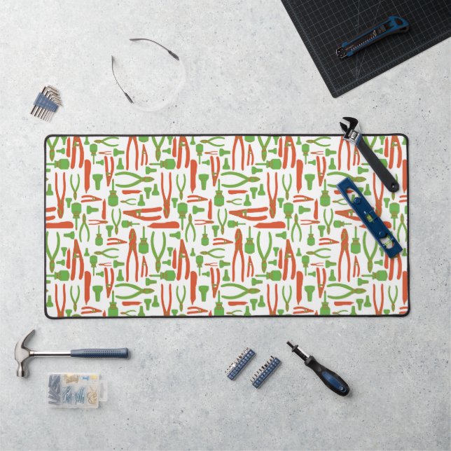 Electrician’s Tools, Journeyman  Desk Mat (Workstation)