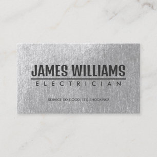 Electrician Slogans Business Cards