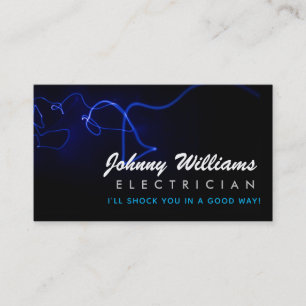 Electrician Slogans Business Cards