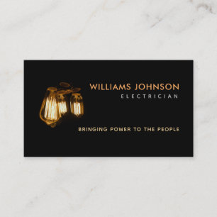Electrician Slogans Business Cards