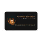Electrician Slogans Business Cards