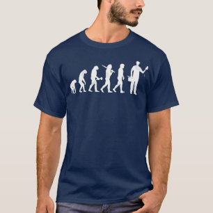 Electrician Sparky Evolution Darwin Gift Present  T-Shirt