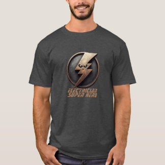 Electrician Super Hero T-Shirt