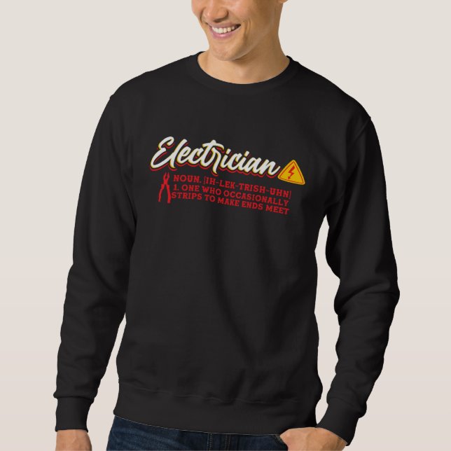 Electrician Sweatshirt (Front)