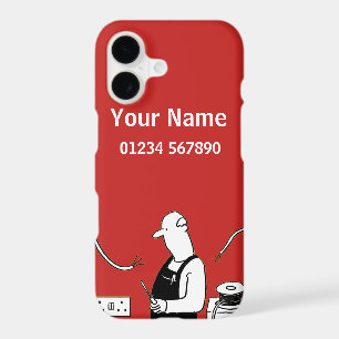 Electrician Theme Cartoon