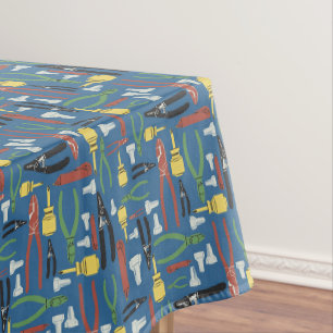 Electrician Tools Party Tablecloth