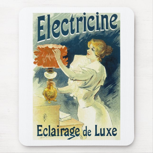 Electricine ~ Eclairage de Lux Mouse Pad (Front)
