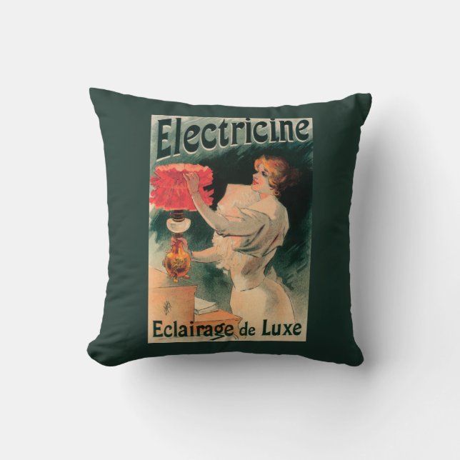 Electricine Promotional PosterFrance Cushion (Front)