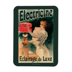 Electricine Promotional PosterFrance Magnet