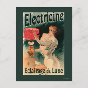Electricine Promotional PosterFrance Postcard