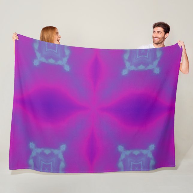 Electricity 7 fleece blanket (In Situ)