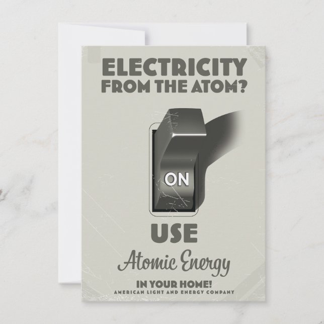 Electricity from the Atom  (Front)