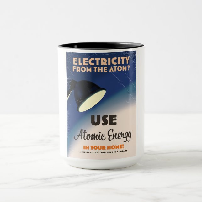 Electricity from the Atom? Mug (Center)